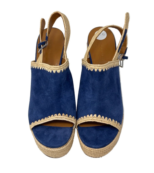 Robert Clergerie-Damya Wedged Sandal Heels Sz-40 1/2