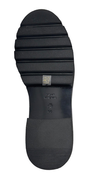 Stuart Weitzman Black Penny Loafer Sz-9.5