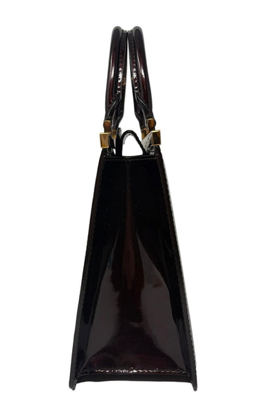 Louis Vuitton-Burgundy Monogram Vernis Déesse Bag