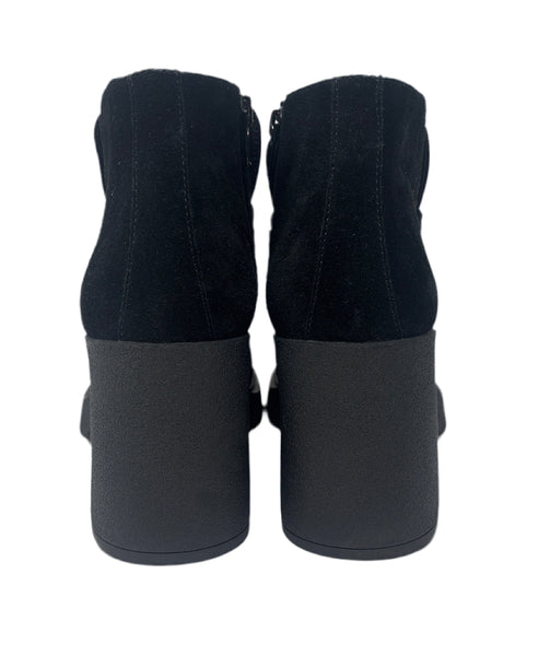Jeffrey Campbell Black High Heel Boots Sz-8.5