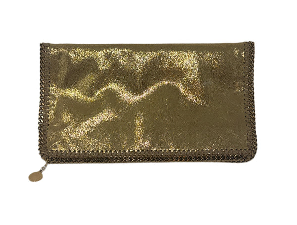 Stella McCartney Gold Falabella clutch