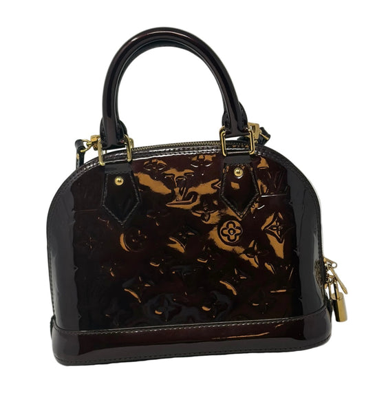 Louis Vuitton-Alba Monogram Vernis
