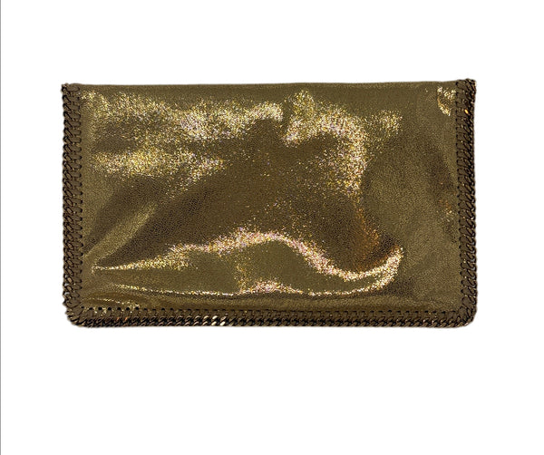 Stella McCartney Gold Falabella clutch