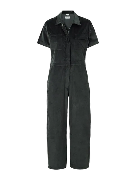 Rivet Utility-Manifester Jersey Hooded Jumpsuit Sz-XL