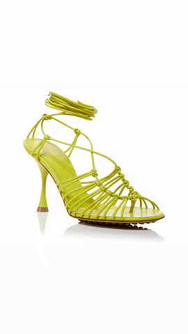 Bottega Veneta Lime Green Sz-39