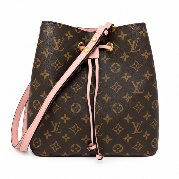 Louis Vuitton-Preloved-Rose Poudre/Monogram Néonoé MM