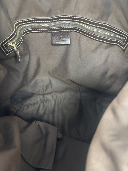 Gucci Canvas GG Hobo Bag