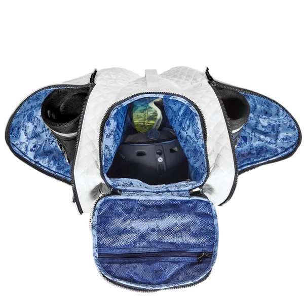 Oliver Thomas White Ski + Boot Backpack