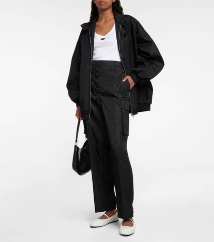 Prada Black Cargo Pants Sz-42