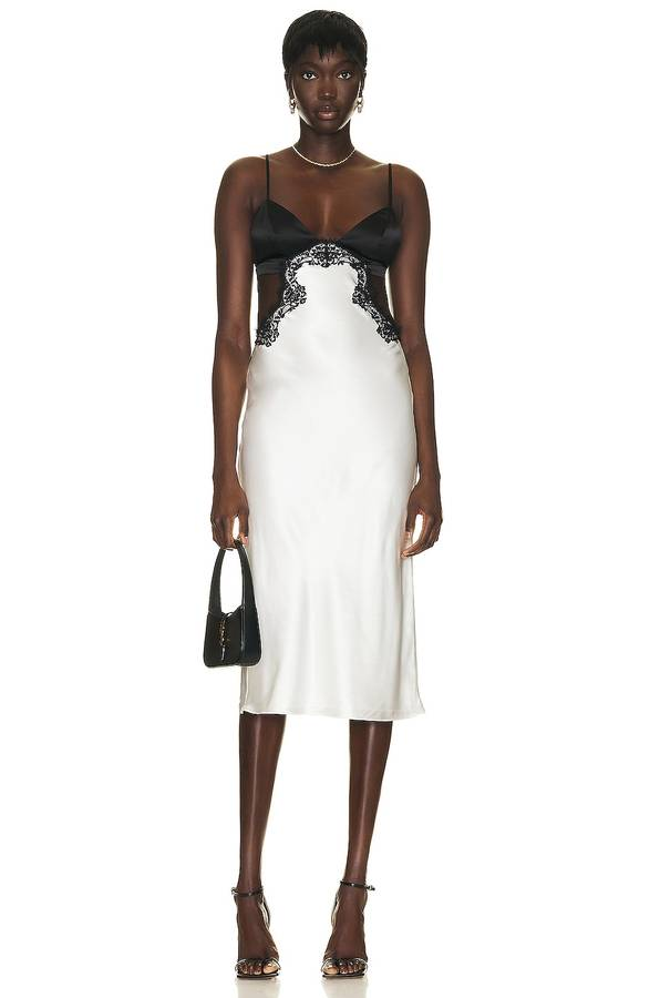 Fleur Du Mal Silk & Lace Dress Sz-L Closet NV Shop Fleur Du Mal Silk & Lace Dress Sz-L Closet NV Shop