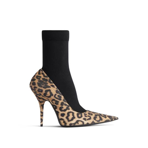 BALENCIAGA leopard Heels Sz-39