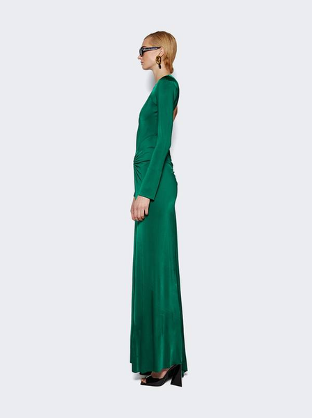 Victoria Beckham Emerald Green Dress Sz-UK 14