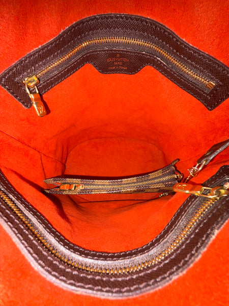 Louis Vuitton-Preloved-Damier Ebene Marais Bucket Bag