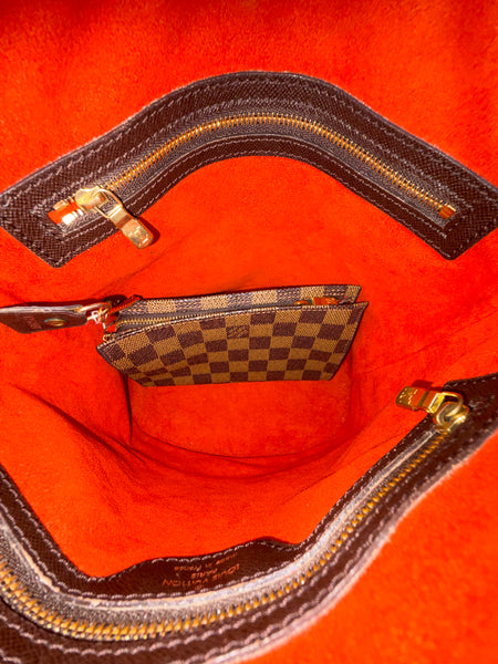 Louis Vuitton-Preloved-Damier Ebene Marais Bucket Bag