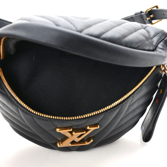 Louis Vuitton new wave bumbag black