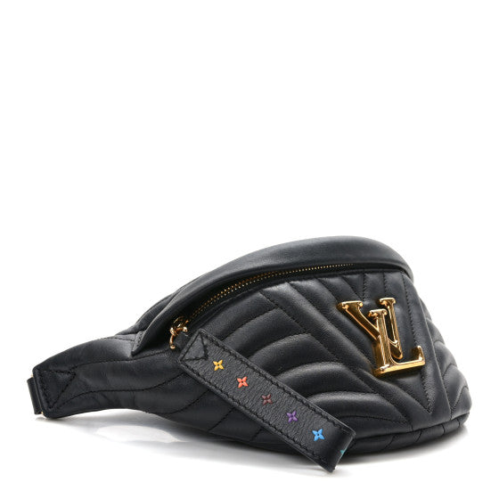 Louis Vuitton new wave bumbag black