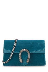 Gucci blue velvet dionysus shoulder bag mini