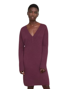 Vince cashmere V neck dress - size small