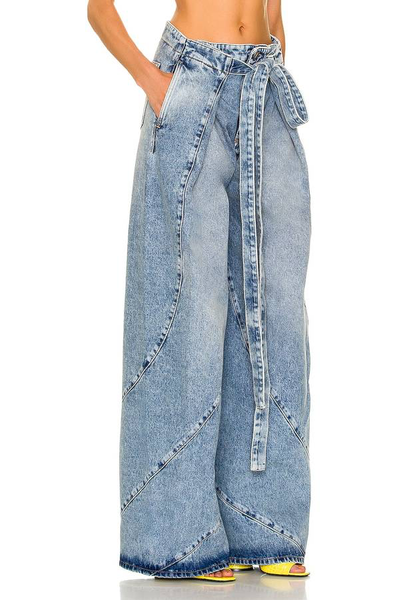 The Attico-Preloved-High Rise Wide Leg Jeans Sz-27
