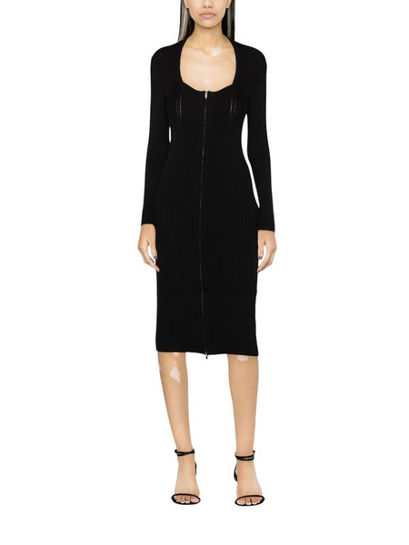 ISABEL MARANT zael-long-sleeve-knit-dress Color