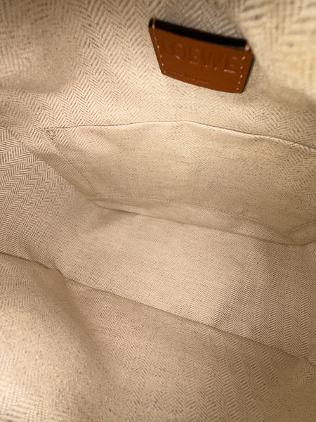 LOEWE-Preloved-Caramel Puzzle Bag