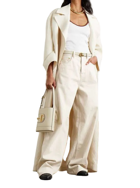 Gucci-Preloved Trimmed Paneled High Rise Jean Sz-27