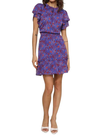 Robertson + Rodeo HARLANN FLORAL MINI DRESS size-large