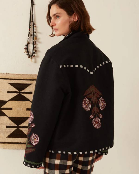 Alix Of Bohemia Western Bloom Jacket Sz-L