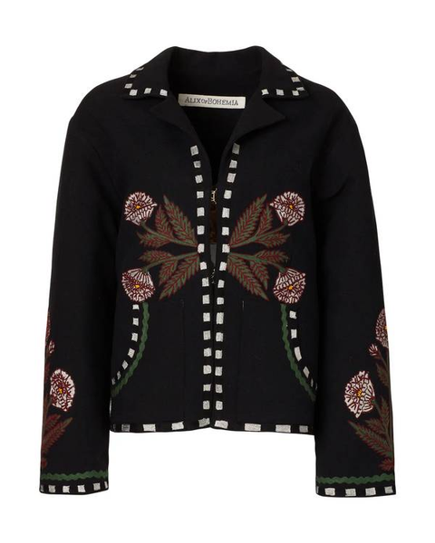 Alix Of Bohemia Western Bloom Jacket Sz-L