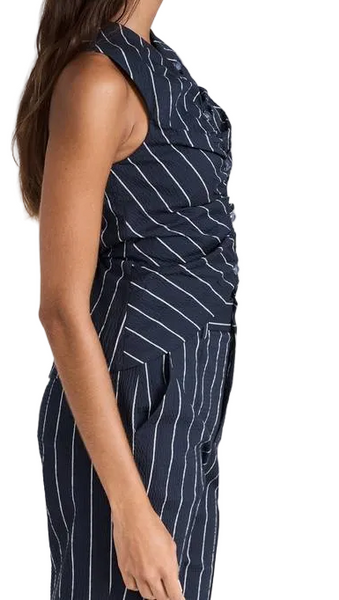Rosie Assoulin-buttoned up vest size-12