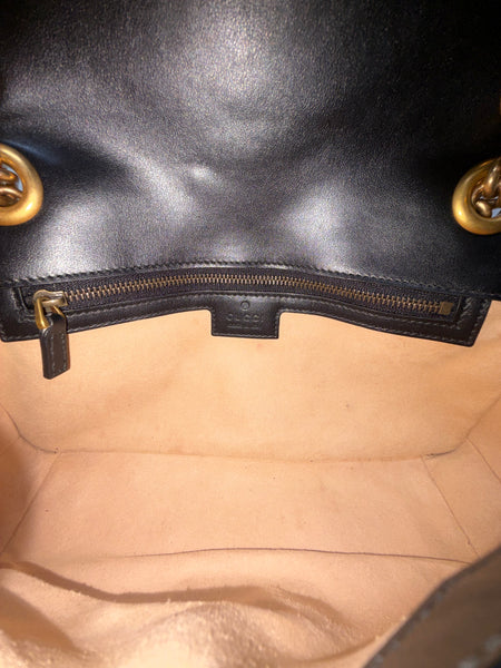 Gucci-Preloved-Small GG Matelasse Marmont-With Dustbag