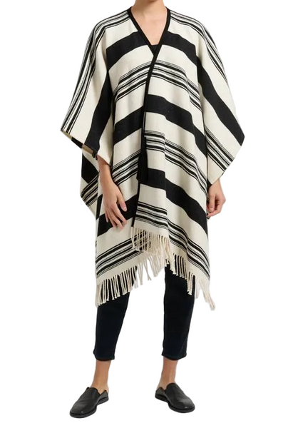ETRO-Jacquard Mantella Cape Sz-os