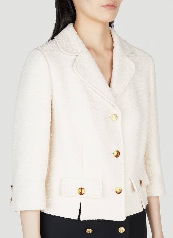 Gucci-Fine Boucle Jacket Sz-42