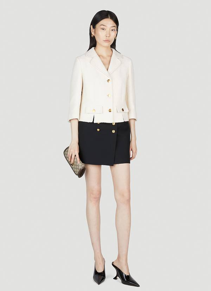Gucci-Fine Boucle Jacket Sz-42