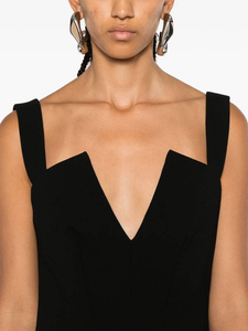Givenchy-Crepe Short Dress Sz-44