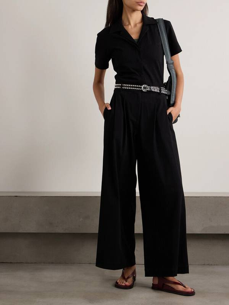 Rivet Utility-Stylist Short Sleeve Jumpsuit Sz-L