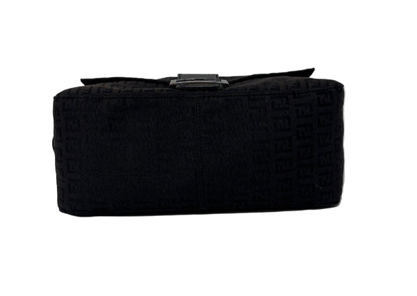 Fendi FF Logo Canvas Should bag